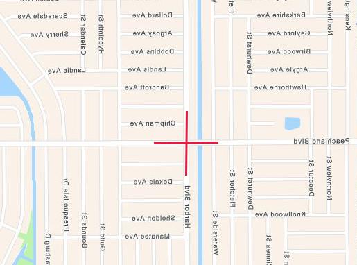 Peachland Boulevard at Harbor Boulevard Intersection Improvments 欧博体育官网 Image